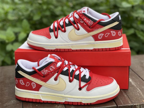 Dunk Low University Red Cashew shoes