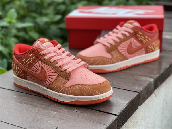 Nike Dunk Low Winter Solstice red