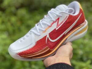 Air Zoom G.T. Cut White red yellow