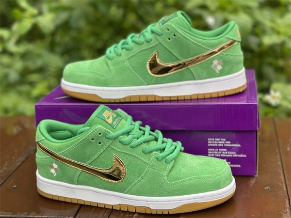 SB Dunk Low Pro St Patricks Day sneaker