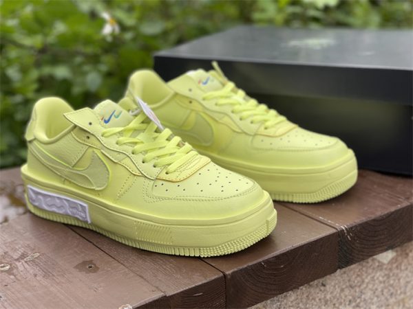 2021 Nike Air Force 1 Fontanka Yellow Strike Lemon Twist