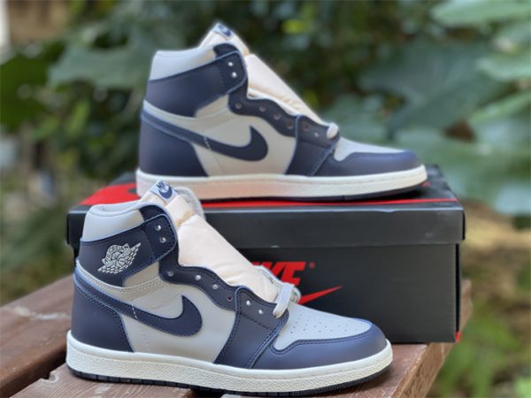 2022 Air Jordan 1 High ’85 Georgetown College Navy