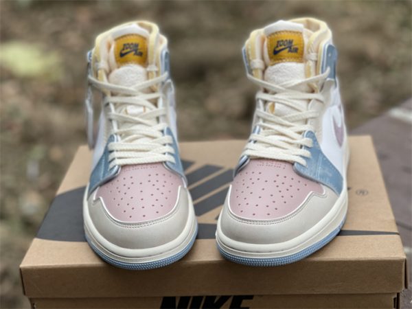 Air Jordan 1 Zoom CMFT Pink Oxford front