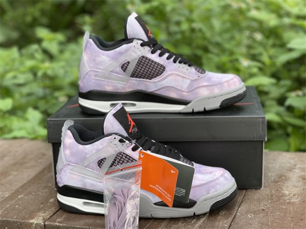 Amethyst Wave Bright Air Jordan 4 Zen Master shoes