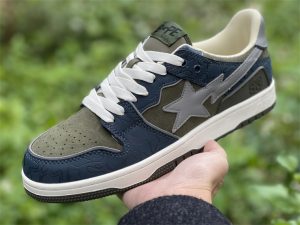 Bathing Ape Bape StaSolebox Camo Green Nave Blue