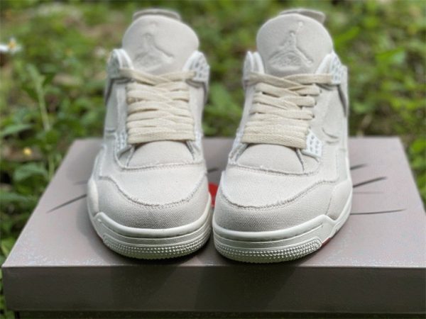 Jordan 4 Retro Blank Canvas front