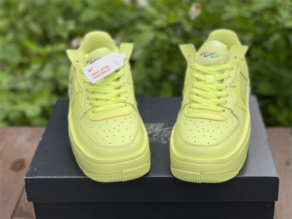 Nike Air Force 1 Fontanka Yellow Strike Lemon Twist front