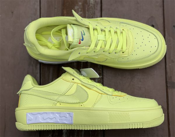 Nike Air Force 1 Fontanka Yellow Strike Lemon Twist sneaker