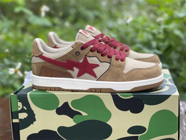 Solebox x Bape Bathing Ape Wheat Infrared