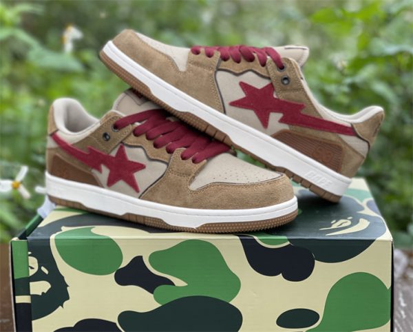 Solebox x Bape Bathing Ape Wheat Infrared for sale