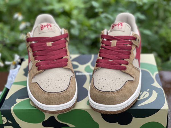 Solebox x Bape Bathing Ape Wheat Infrared front