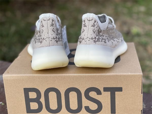 adidas Yeezy Boost 380 Pyrite heel