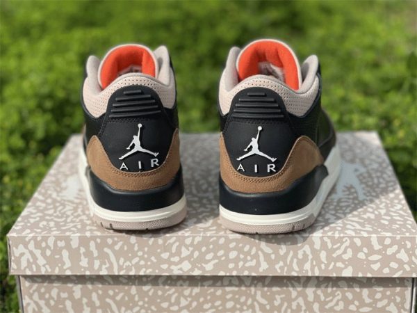 Air Jordan 3 Desert Elephant back heel