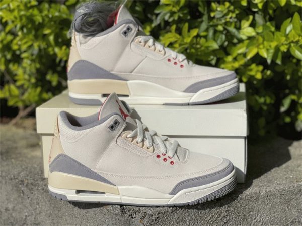 Air Jordan 3 Retro Muslin 2022 new shoes