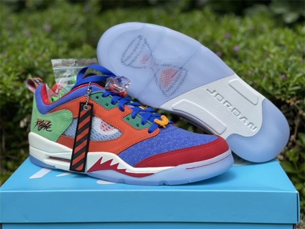 Air Jordan 5 Low Doernbecher underfoot