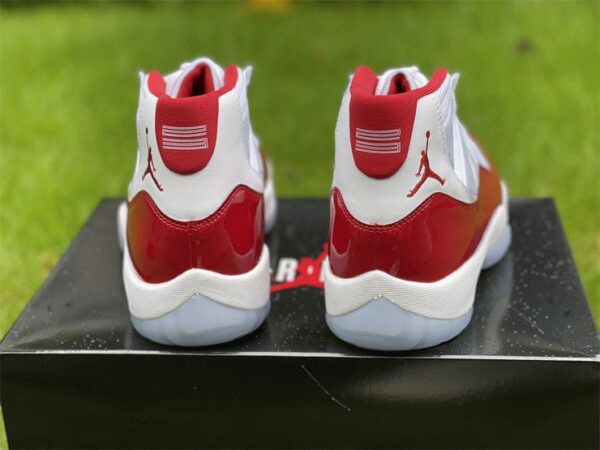 2022 Air Jordan 11 high top Cherry Varsity Red jumpman