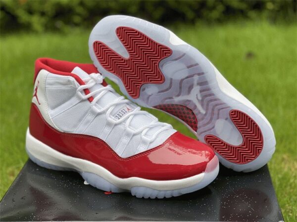 2022 Air Jordan 11 high top Cherry Varsity Red shop