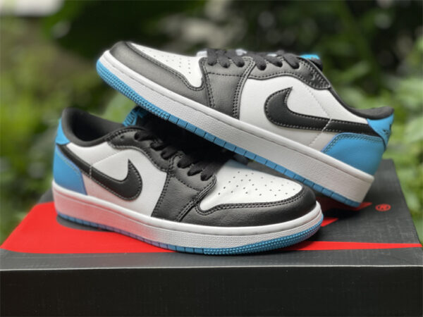 Air Jordan 1 Low OG UNC White Dark Powder Blue for men