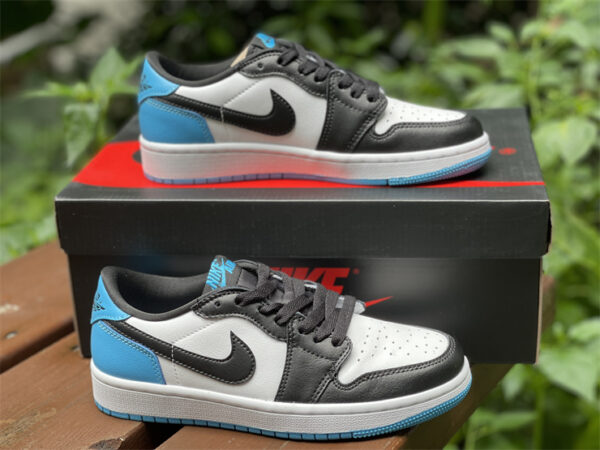 Air Jordan 1 Low OG UNC White Dark Powder Blue for sale