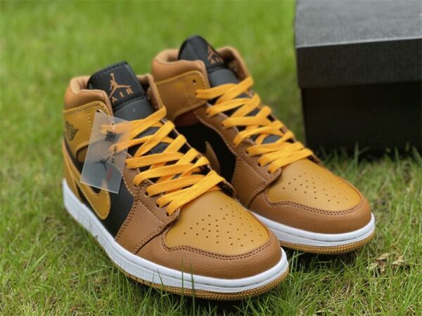 Air Jordan 1 Mid University Golden Yellow for sale