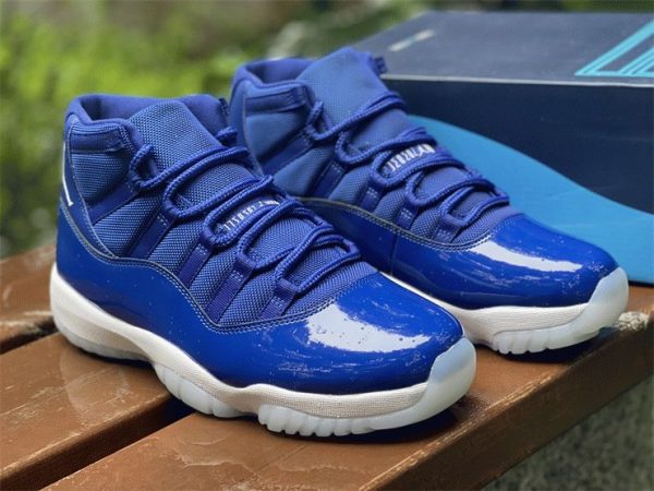 Air Jordan 11 High Bright Royal Blue for sale