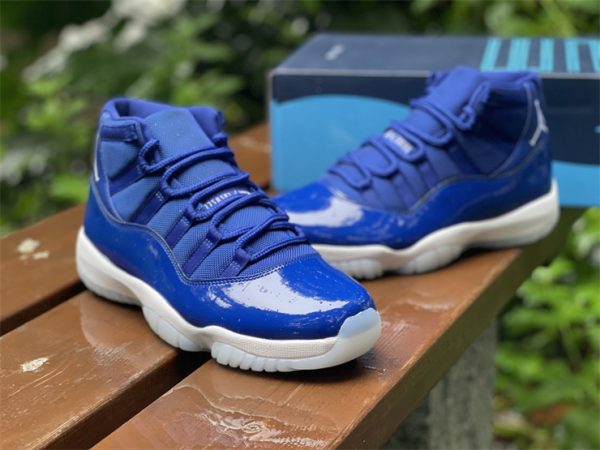 Air Jordan 11 High Bright Royal Blue sneaker