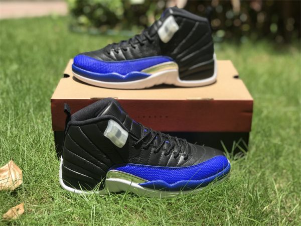 Air Jordan 12 Black Hyper Royal 2022 for sale