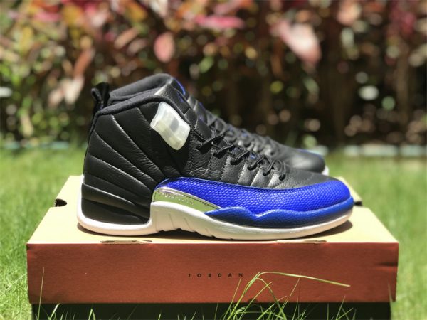 Air Jordan 12 Black Hyper Royal 2022 sneaker