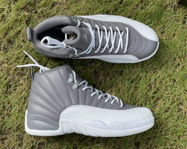 Air Jordan 12 Stealth White Cool Grey inner