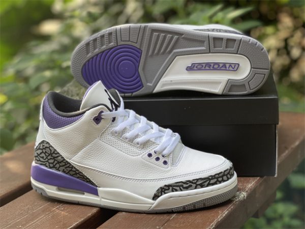 Air Jordan 3 Dark Iris CT8532-105 purple