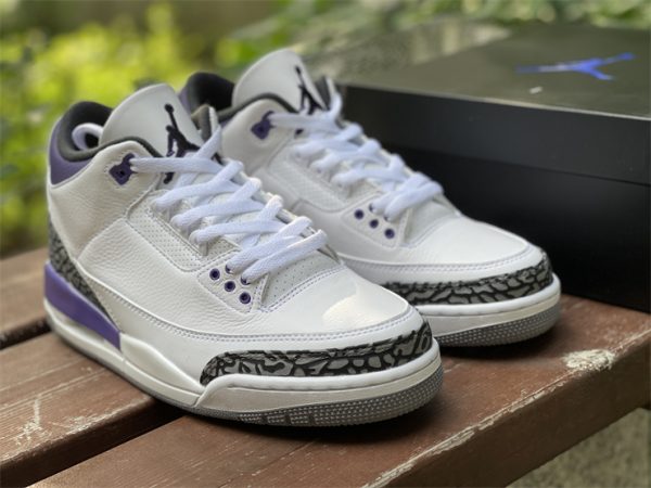 Air Jordan 3 Dark Iris CT8532-105 white