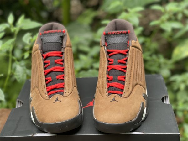 Jordan 14 Retro Winterized Archaeo Brown red