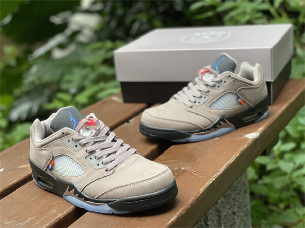 PSG Air Jordan 5 Low Pumice PANAME shoes