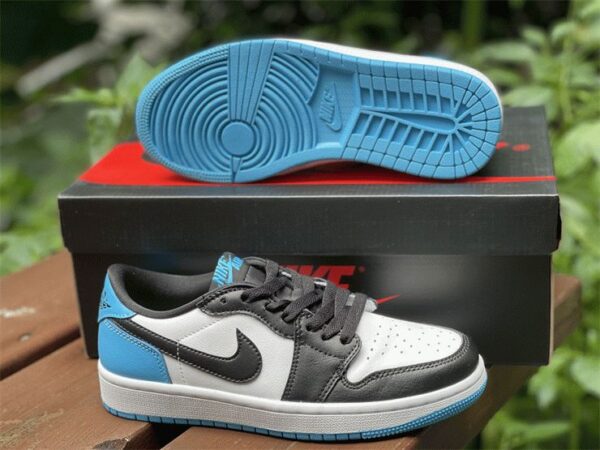 new Air Jordan 1 Low OG UNC White Dark Powder Blue