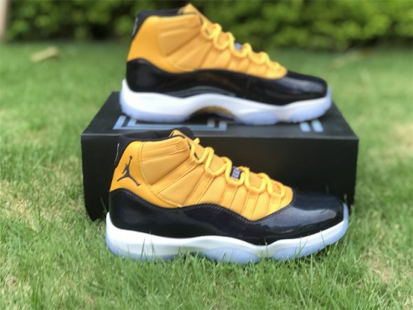 2022 Air Jordan 11 Retro Black Yellow