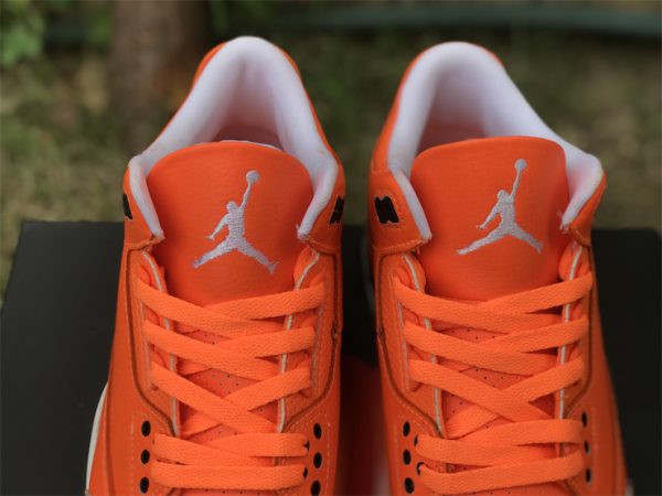 Air Jordan 3 III Bright Orange Cement silver jumpman