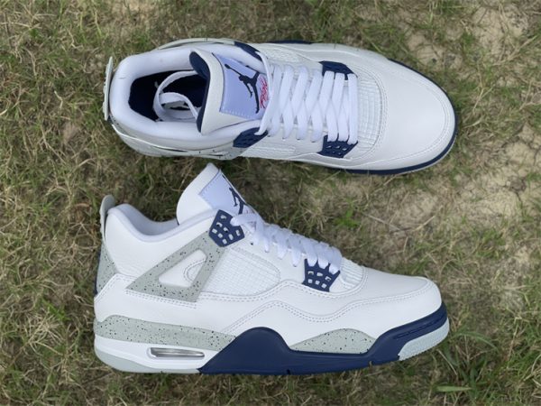 Air Jordan 4 Retro Midnight Navy lateral side