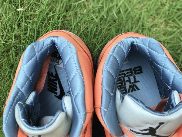 DJ Khaled x We the Best x Air Jordan 5 Orange detail look