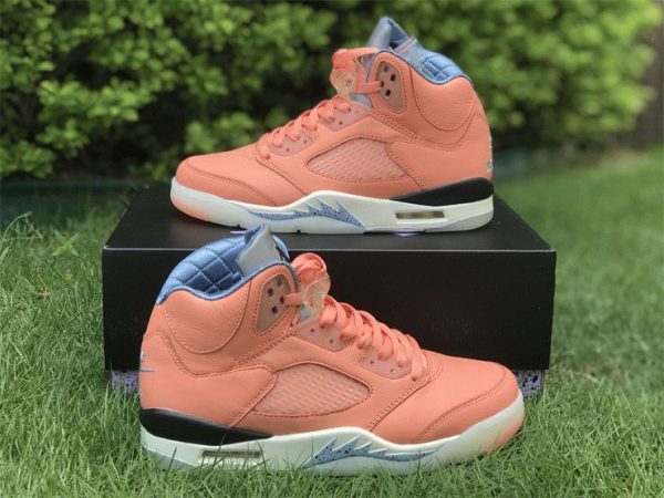 DJ Khaled x We the Best x Air Jordan 5 Orange for sale