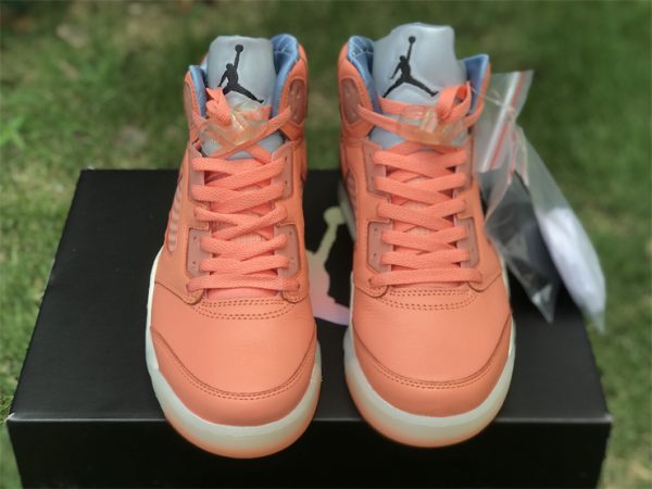 DJ Khaled x We the Best x Air Jordan 5 Orange front look