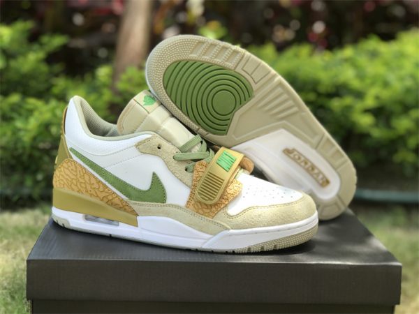 Jordan Legacy 312 Low Olive Gold Sand