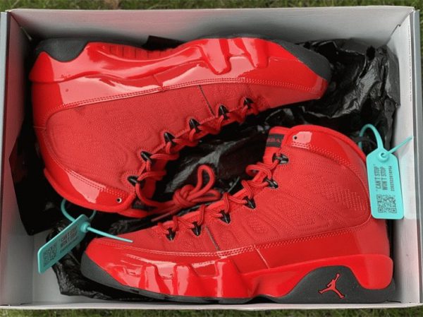 2022 Air Jordan 9 Chile Red Black CT8019-600 in box