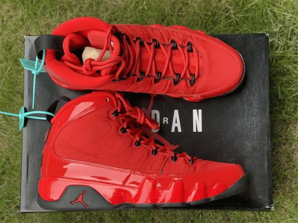 2022 Air Jordan 9 Chile Red Black CT8019-600 sneaker