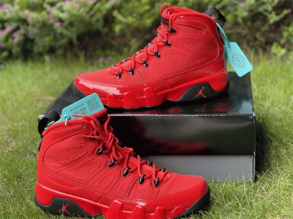 2022 Air Jordan 9 Chile Red Black release