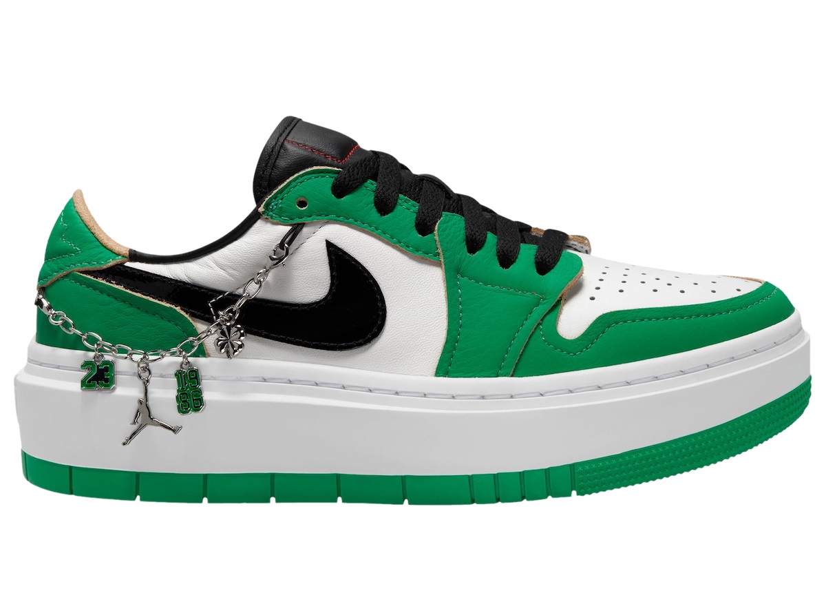 Release December 2022 Air Jordan 1 Elevate Low Lucky Green