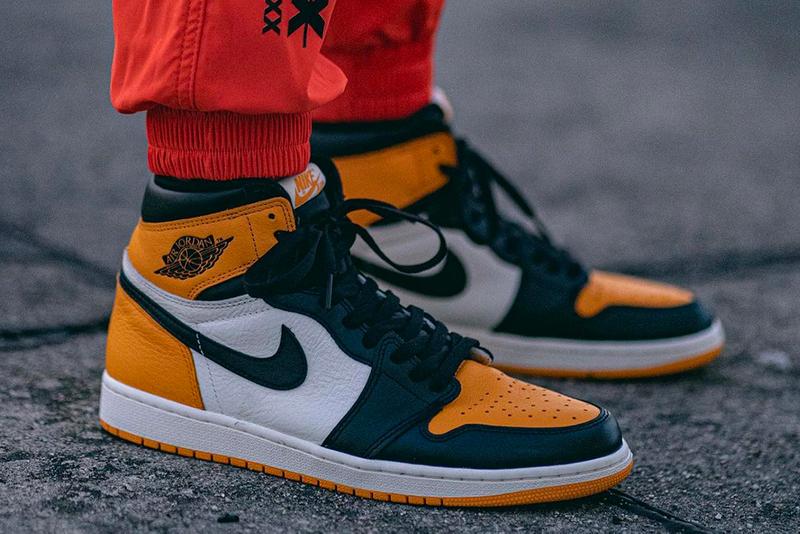 Air Jordan 1 High 'Yellow Toe' 2022