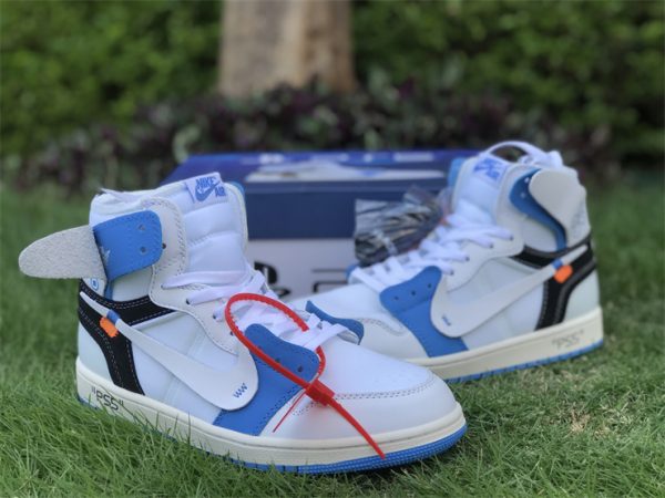 Air Jordan 1 X Off-White NRG PS5 Blue