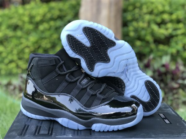 Air Jordan 11 Retro Cap and Gown Prom Night 378037-005 underfoot