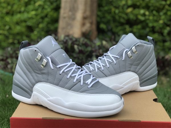 Air Jordan 12 Stealth White-Cool Grey 2022