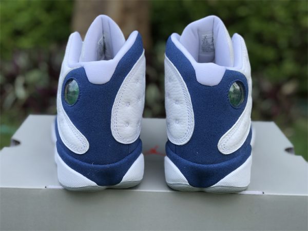 Air Jordan 13 French Blue White Fire Red 414571-164 heel